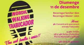 Practica el N�rdic Walking en familia en la Playa del Trabucador