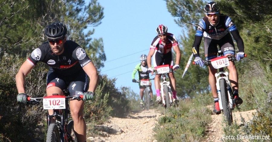 Pau Marz� i Pili Franco guanyen la 1a Emburgada Bike Rice