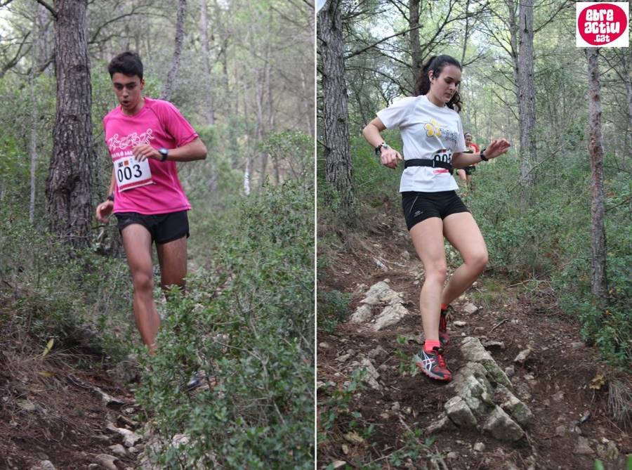 Aurell i Debats, del CEM La Cameta Coixa, guanyadors absoluts de la 6� Cursa de muntanya Cam� de Sirga | EbreActiu.cat, revista digital d&rsquo;oci actiu | Terres de l&rsquo;Ebre ...