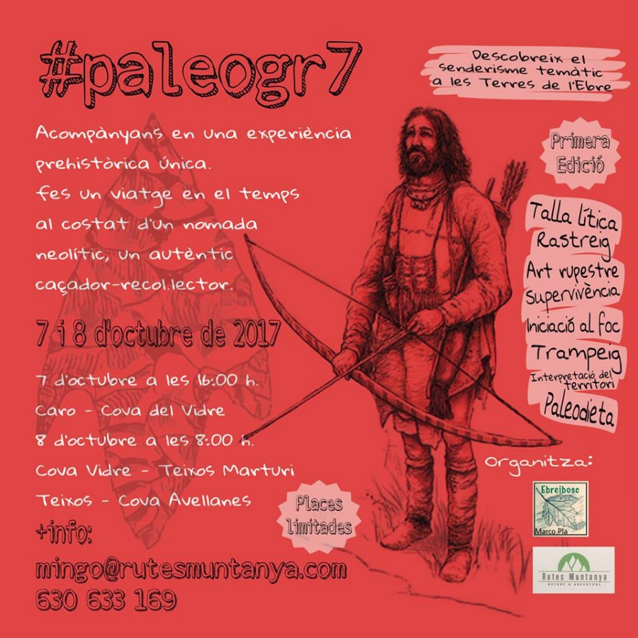 #paleogr7, activitat de senderisme interpretatiu #paleogr7, activitat de senderisme interpretatiu