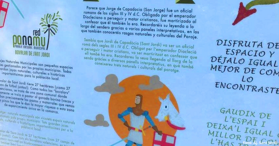 Sant Jordi dota de nuevos recursos tursticos el paraje del Bovalar