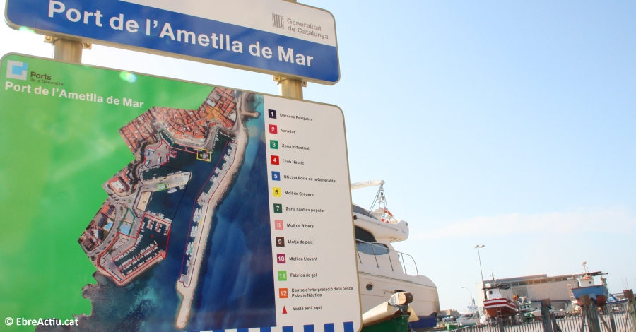 Ports de la Generalitat inicia la urbanitzaci� de la fa�ana mar�tima de l�Ametlla de Mar