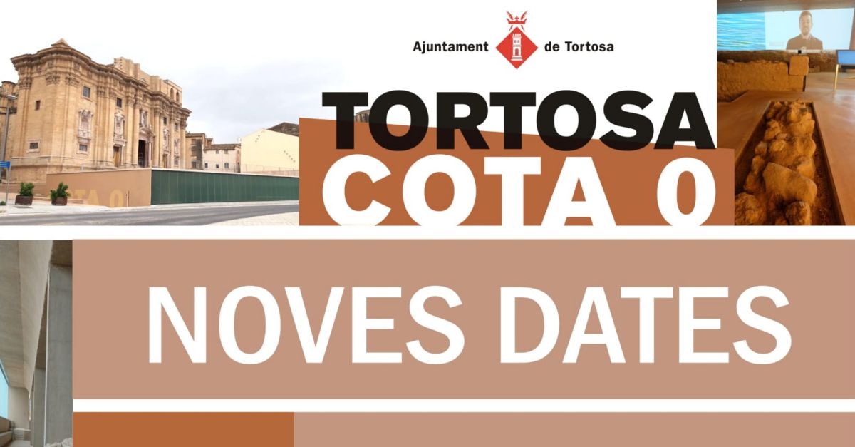 Jornada de portes obertes amb visites guiades a l�Espai Cota Zero de Tortosa