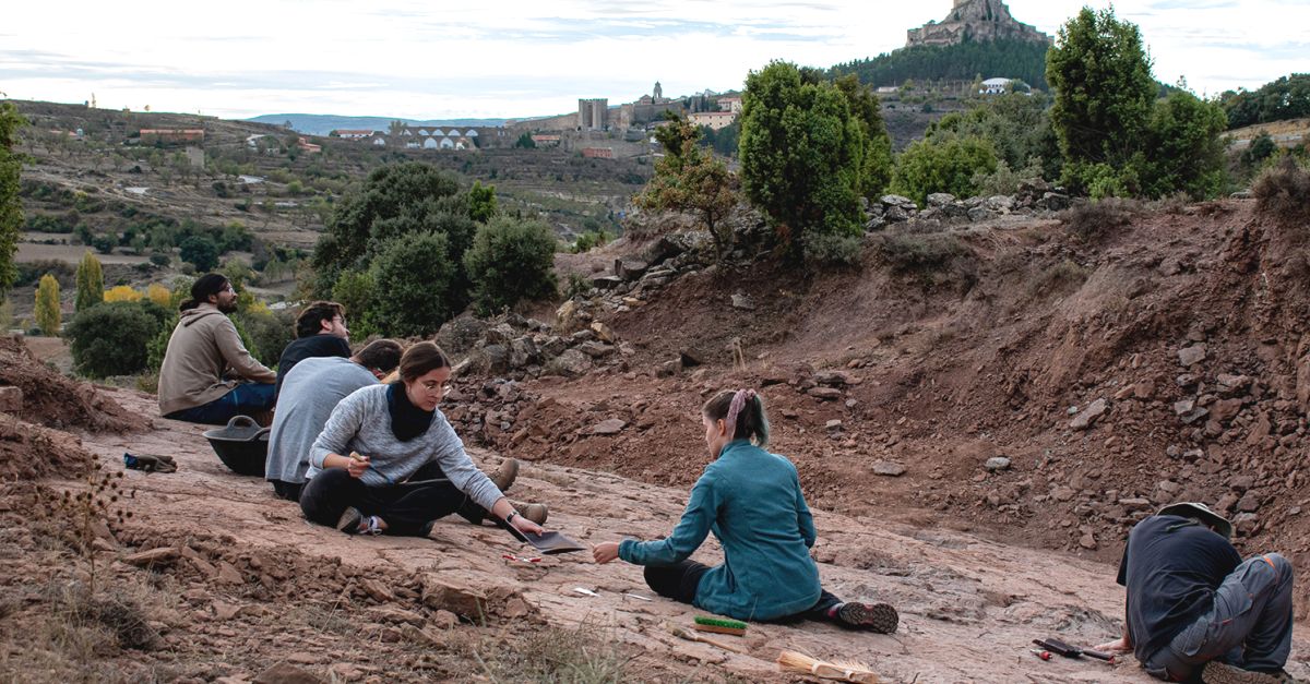 Nou jaciment amb petjades de dinosaure a Morella