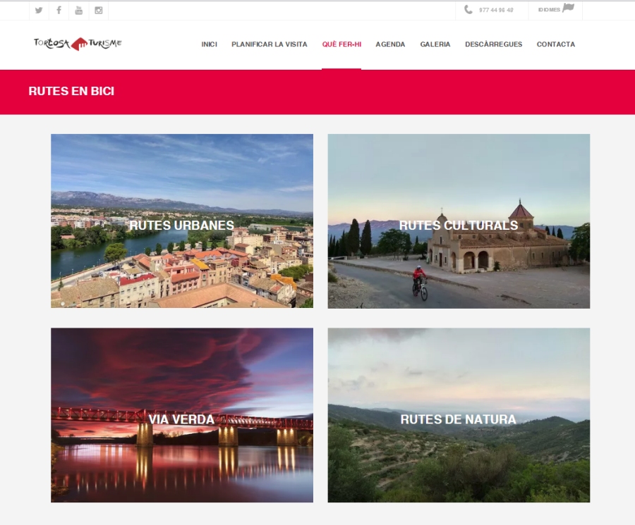 Tortosa Turisme presenta noves rutes ciclotur�stiques  | EbreActiu.cat, revista digital d&rsquo;oci actiu | Terres de l&rsquo;Ebre ...