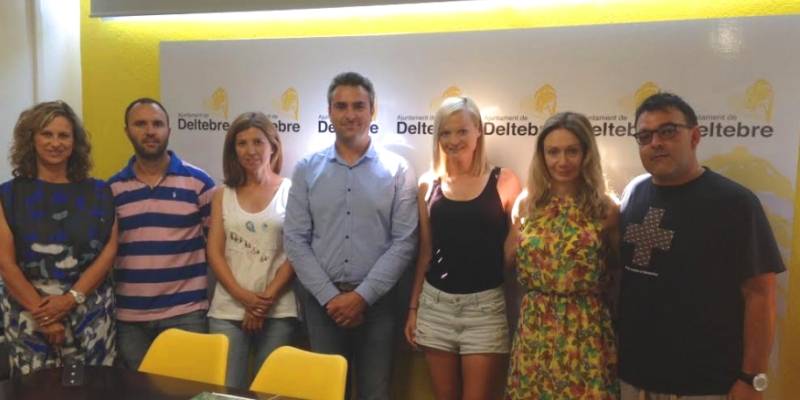 Deltebre rep l�atleta J�lia Takacs que es troba al municipi preparant els JJOO de R�o