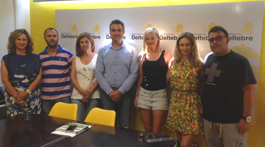 Deltebre rep l’atleta Jlia Takacs que es troba al municipi preparant els JJOO de Ro | EbreActiu.cat, revista digital d’oci actiu | Terres de l’Ebre ...