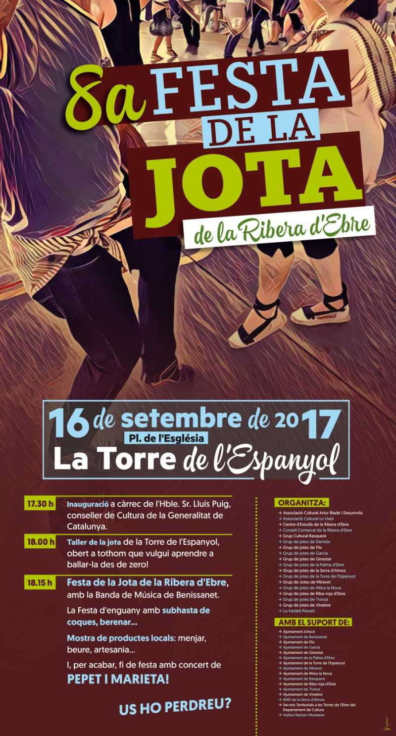 La 8a Festa de la Jota de la Ribera d&rsquo;Ebre se celebrar� a la Torre de l&rsquo;Espanyol | EbreActiu.cat, revista digital d&rsquo;oci actiu | Terres de l&rsquo;Ebre ...