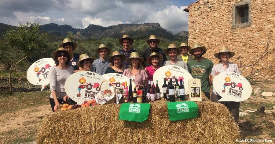 La Ribera d�Ebre rep la visita de gaireb� 700 persones en la segona edici� del Benvinguts a Pag�s
