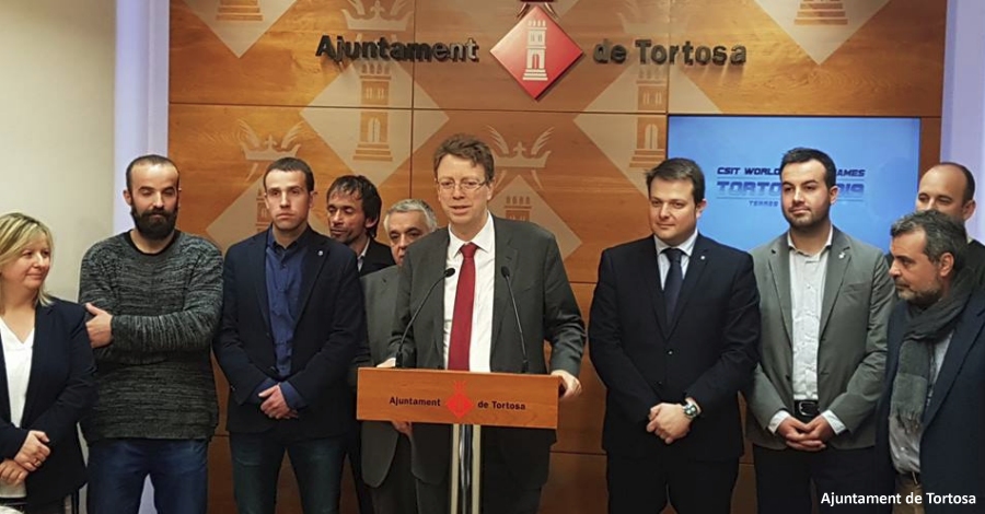 Tortosa presenta la seua candidatura als jocs esportius populars CSIT World Sport Games 2019 | EbreActiu.cat, revista digital d&rsquo;oci actiu | Terres de l&rsquo;Ebre ...