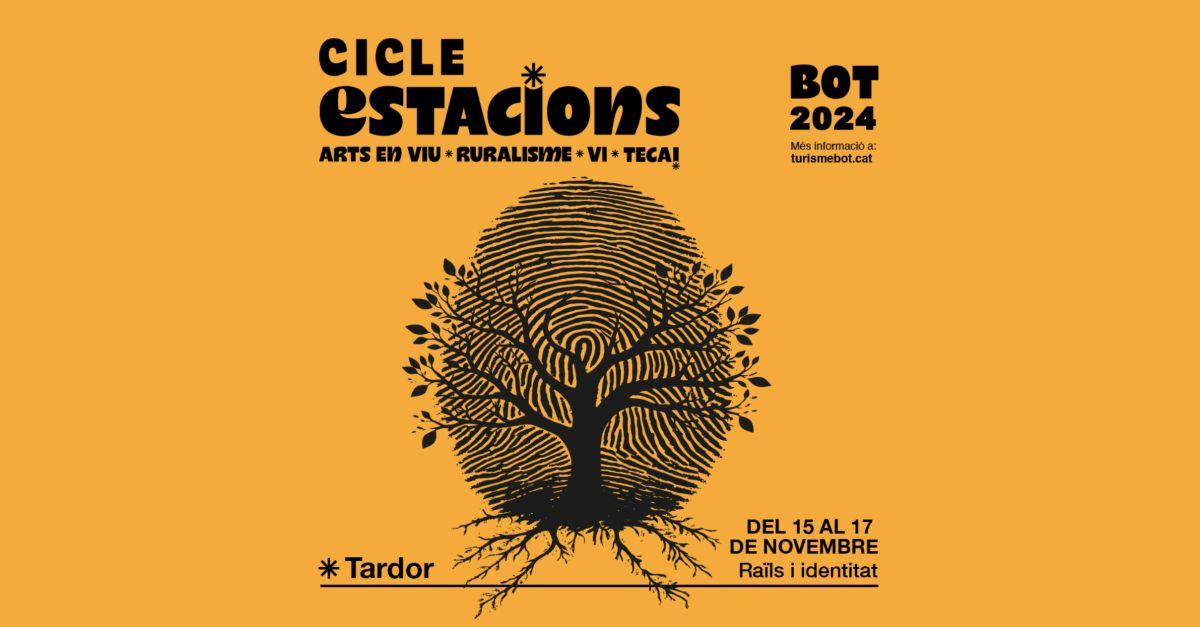 Cicle Estacions - Tardor. Arts en viu, ruralisme, vi i teca! Cicle Estacions - Tardor. Arts en viu, ruralisme, vi i teca!