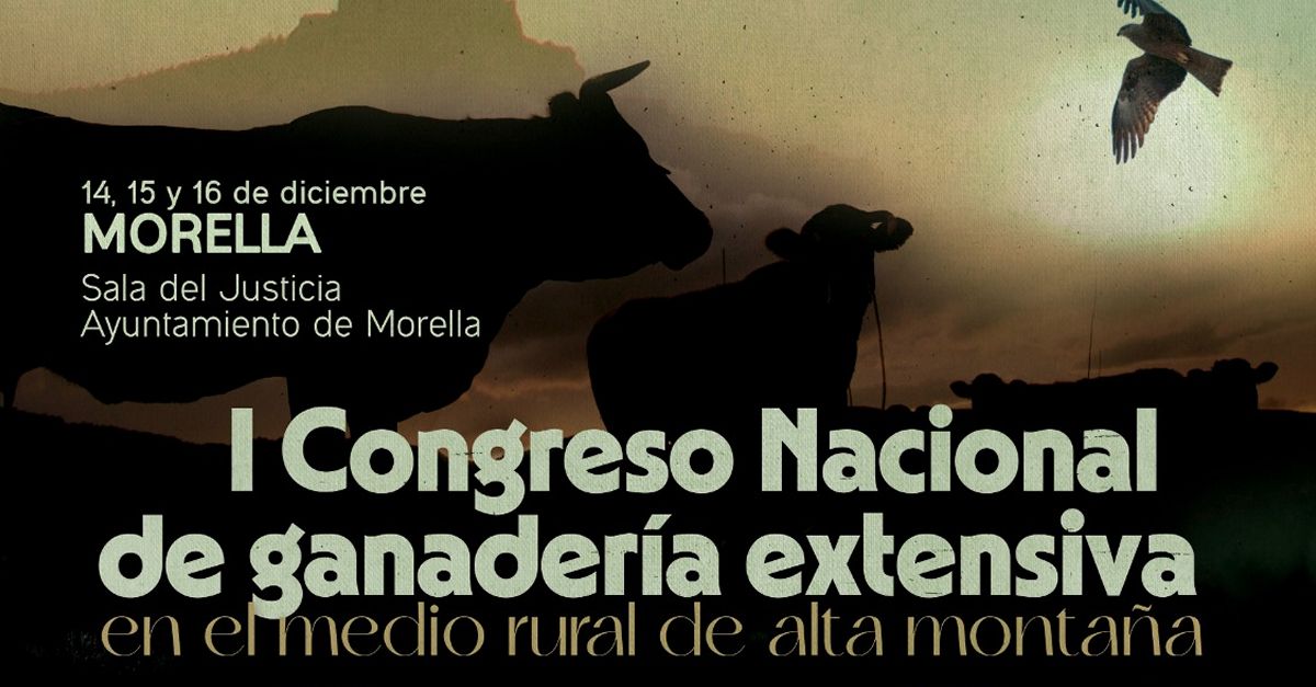 Morella viur aquesta setmana el primer congrs nacional de ramaderia extensiva dalta muntanya