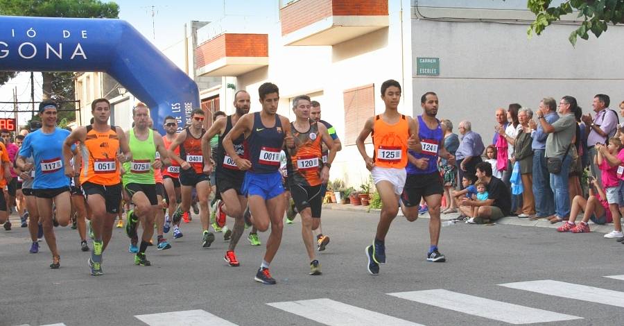 Lloren� Sales i Pilar Rus tornen a guanyar la Cursa urbana de la Galera