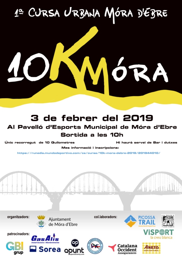 M�ra d&rsquo;Ebre organitza la primera edici� de la cursa urbana 10K M�ra | EbreActiu.cat, revista digital d&rsquo;oci actiu | Terres de l&rsquo;Ebre ...