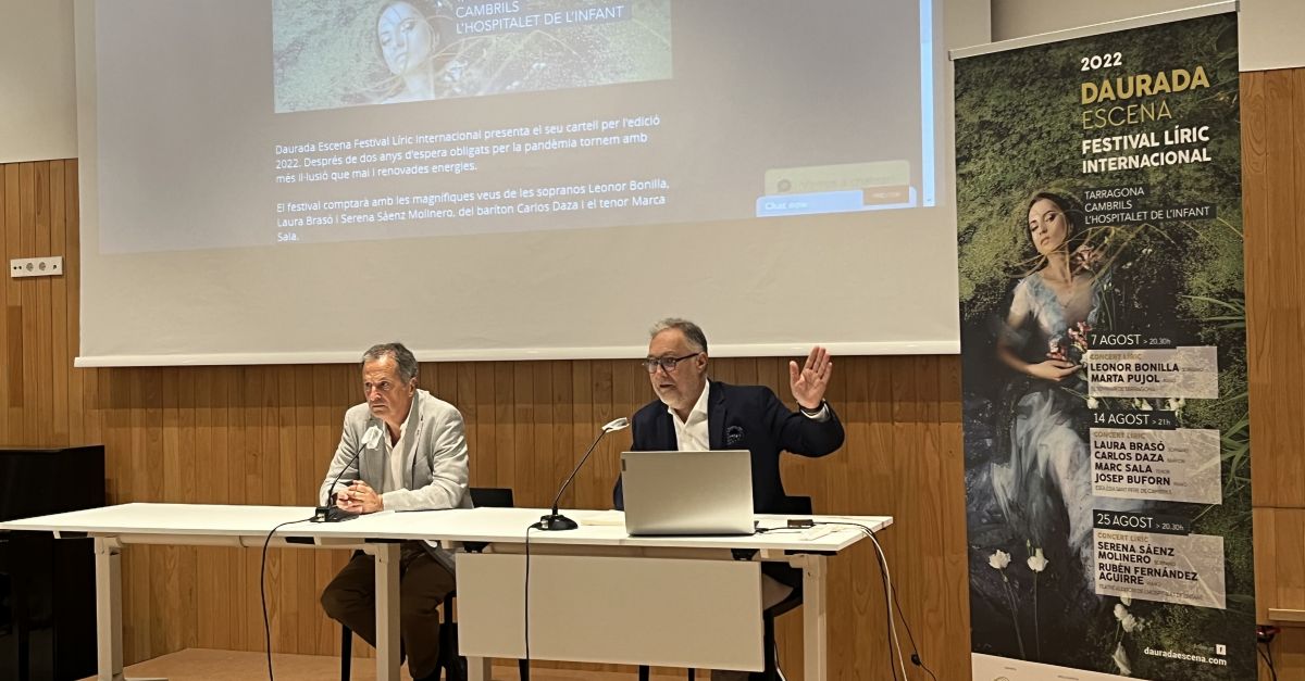 Torna el Daurada Escena Festival Lric Internacional amb un cartell de luxe