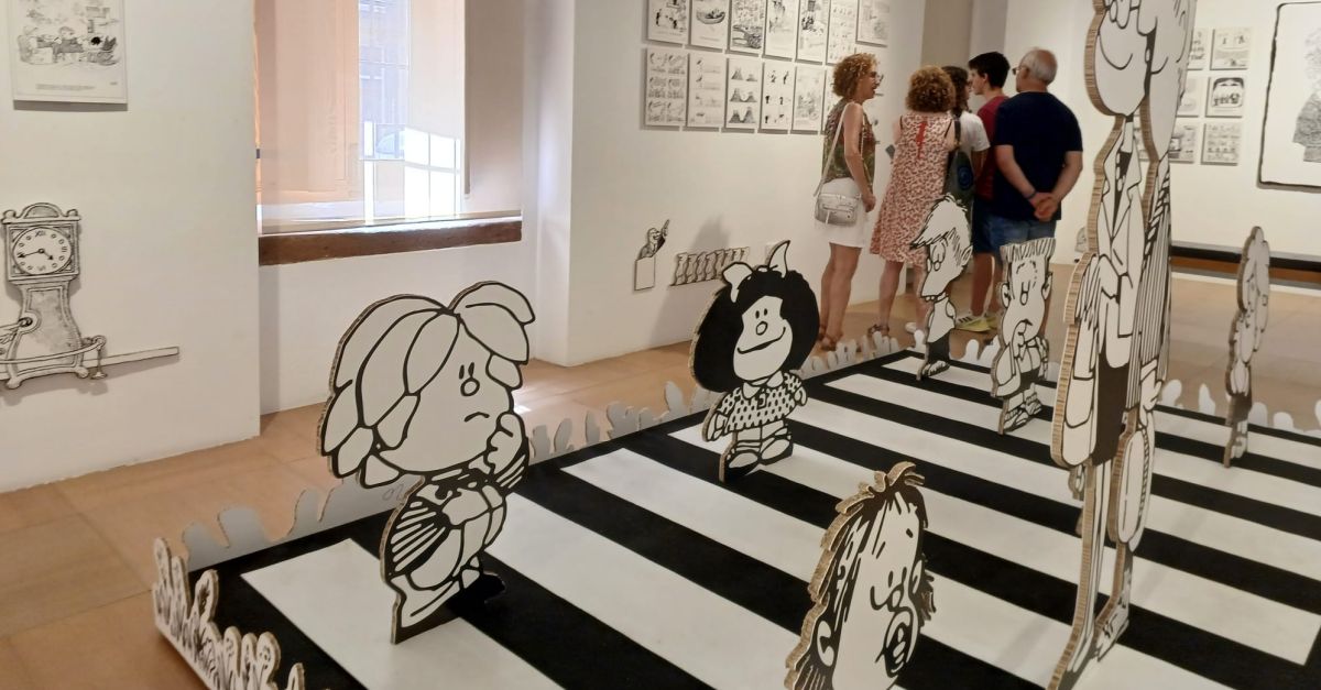 La gran exposici de Quino i el seu icnic personatge Mafalda, al Mucbe de Benicarl