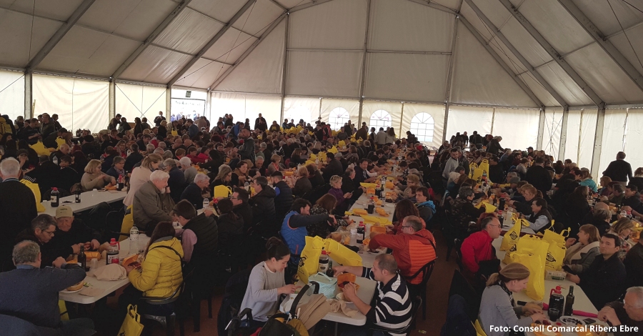 1.200 clotxes repartides a la Serra dAlmos 
