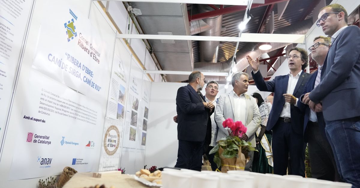La Ribera d&rsquo;Ebre promociona el turisme actiu al GR-99, el producte agroalimentari i la innovaci� tecnol�gica a la Fira Multisectorial de M�ra la Nova | EbreActiu.cat, revista digital d&rsquo;oci actiu | Terres de l&rsquo;Ebre ...