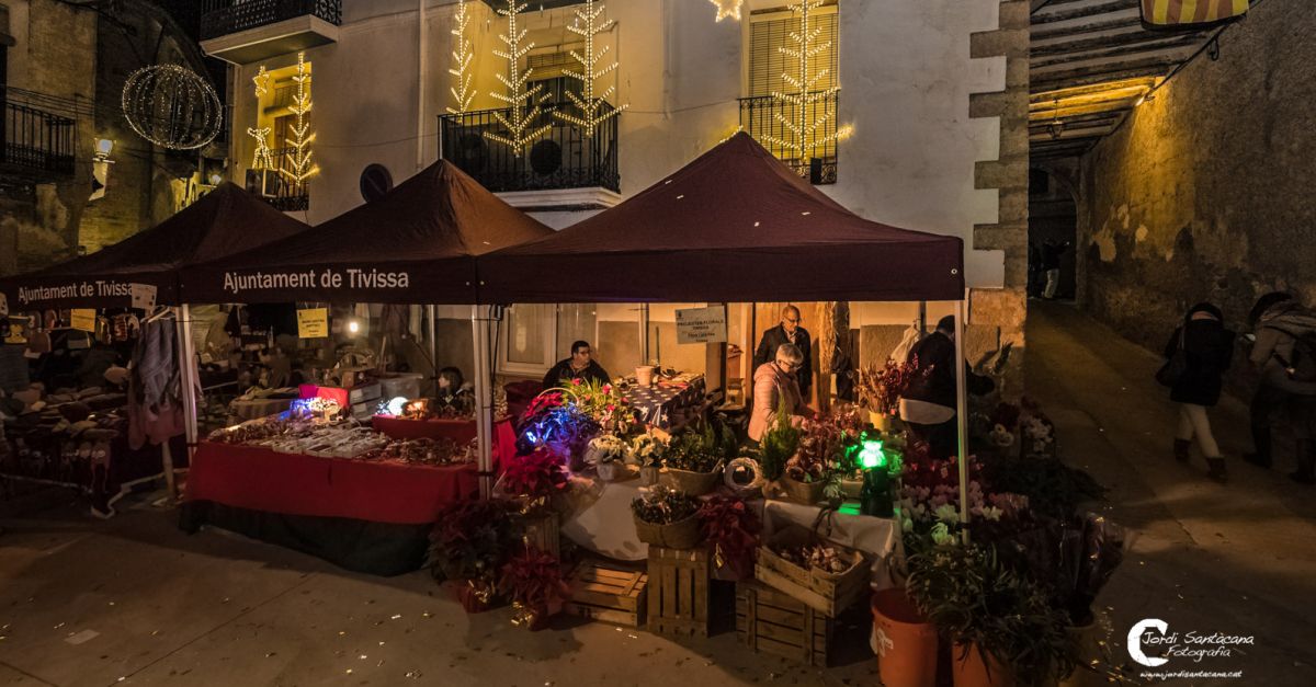 Tivissa celebrar la Fira de Nadal el cap de setmana del 4 i 5 de desembre