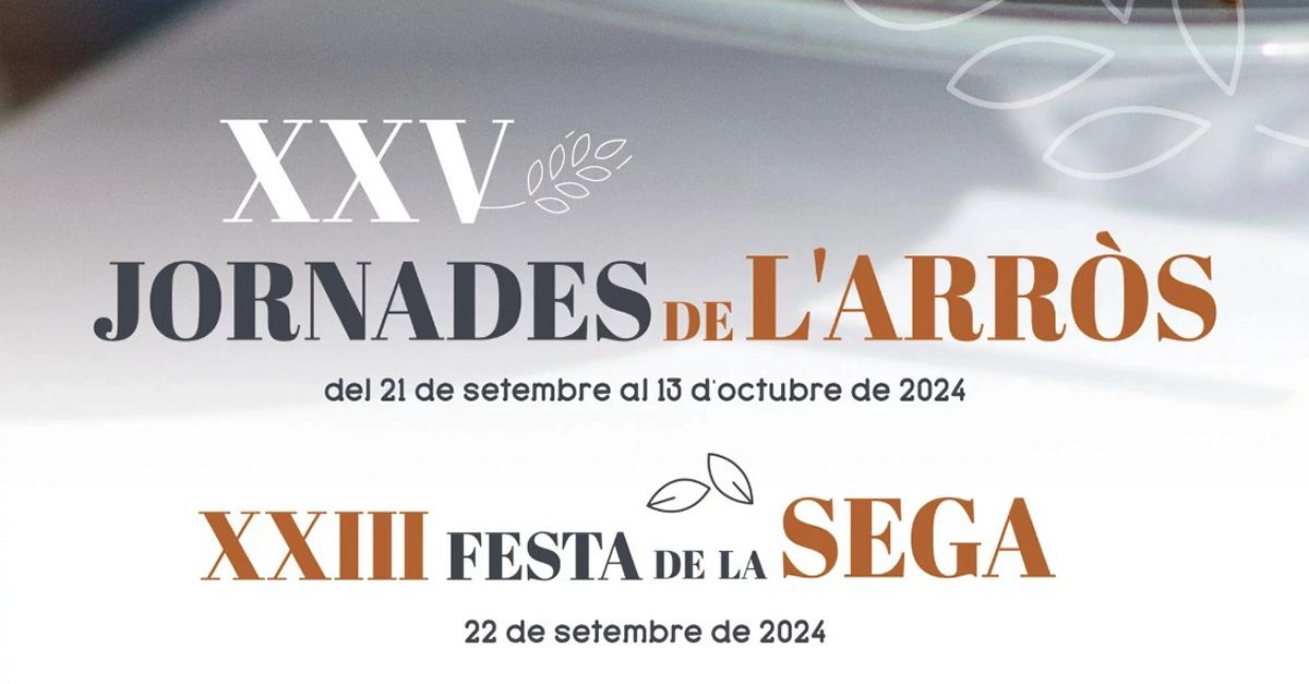 LAmpolla celebra la XXIII Festa de la Sega i les XXV Jornades Gastronmiques de lArrs