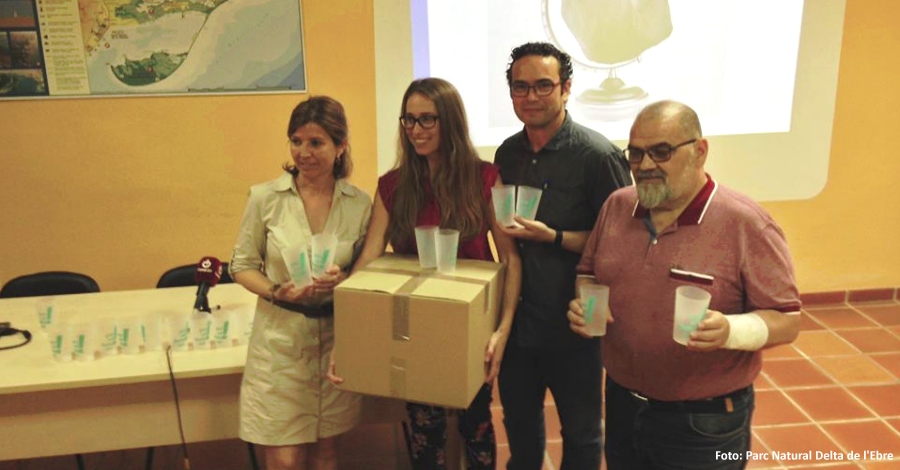 Lliurament de gots reutilitzables als set municipis del delta de l&rsquo;Ebre | EbreActiu.cat, revista digital d&rsquo;oci actiu | Terres de l&rsquo;Ebre ...