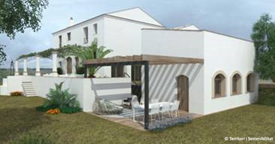 L�antic Mas de Catxina, a Deltebre, acollir� un petit hotel