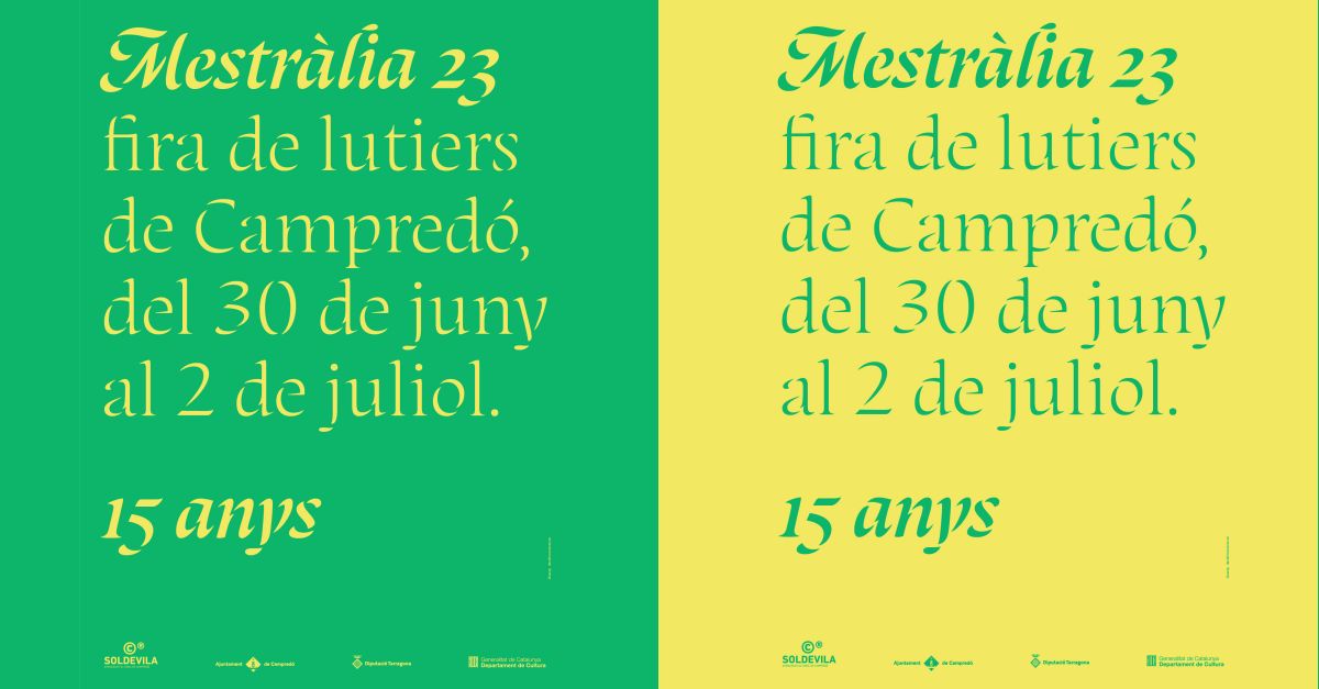 Mestrlia arriba enguany a la 15 edici