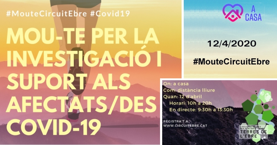 Mou-te per la investigaci i suport als afectats per la Covid-19 | EbreActiu.cat, revista digital d’oci actiu | Terres de l’Ebre ...