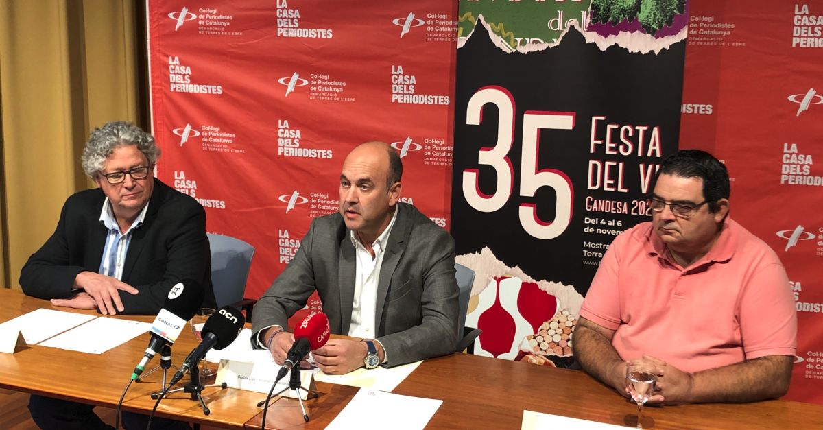 Gandesa celebrar la 35a edici de la Festa del Vi recuperant tot els actes suspesos per la pandmia