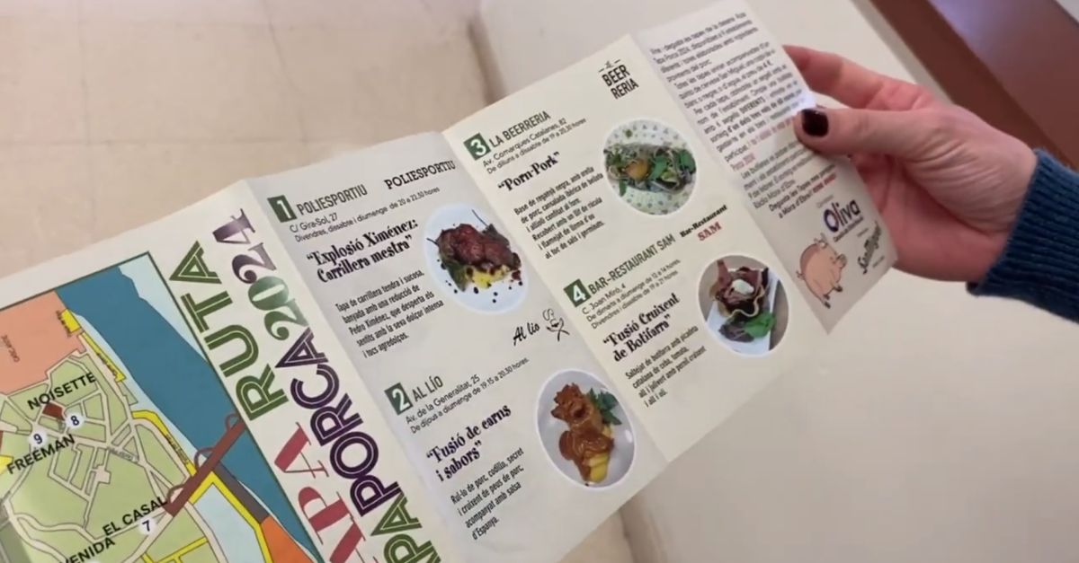 La desena edici de la Ruta Tapa Porcade Mra dEbre torna amb premis i propostes molt originals