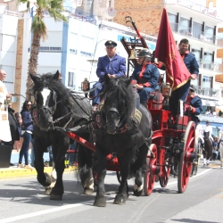 M�s de 50 entitats participen en la Trobada Nacional dels Tres Tombs a l&rsquo;Ampolla