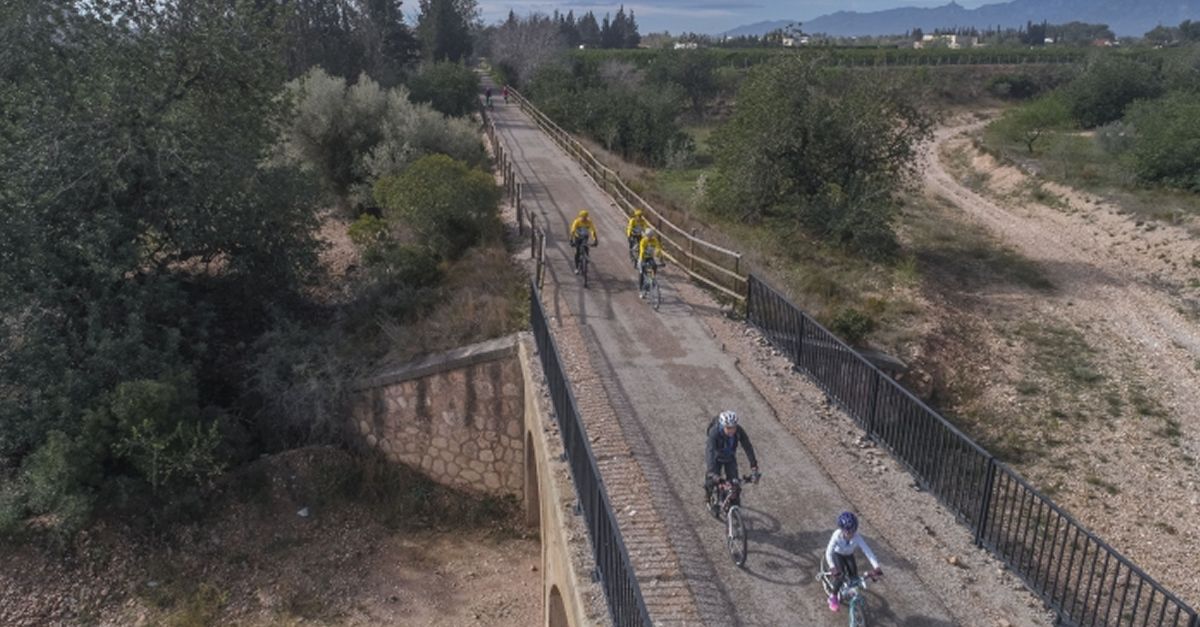 La Via Verda de la Val de Zafn fomenta la mobilitat sostenible entre Tortosa i Roquetes