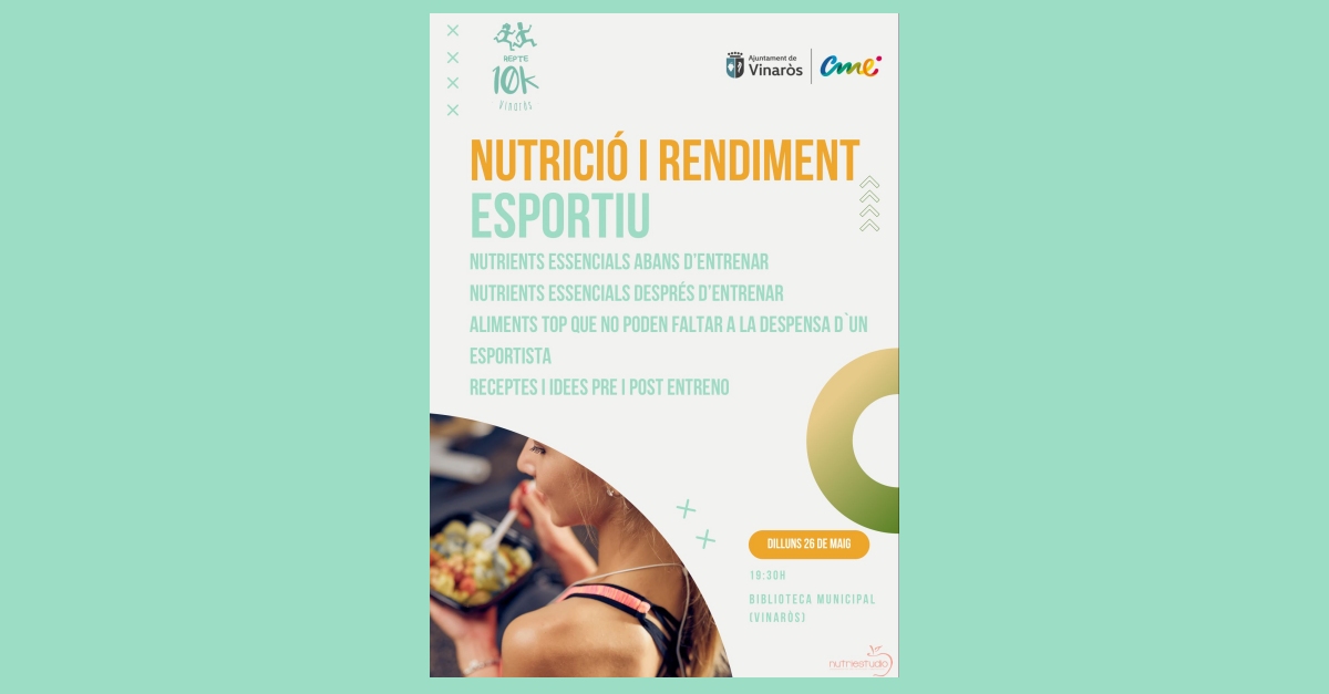 Xerrada: Nutrici i rendiment esportiu