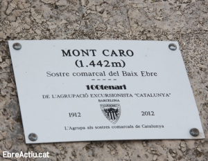 Comencen les obres de remodelaci� del mirador de Caro | EbreActiu.cat, revista digital d&rsquo;oci actiu | Terres de l&rsquo;Ebre ...