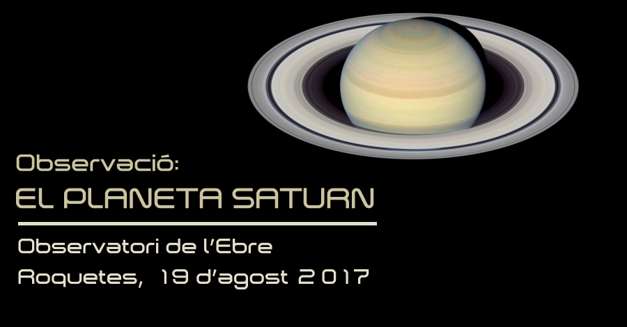 Observaci�n: El planeta Saturno
