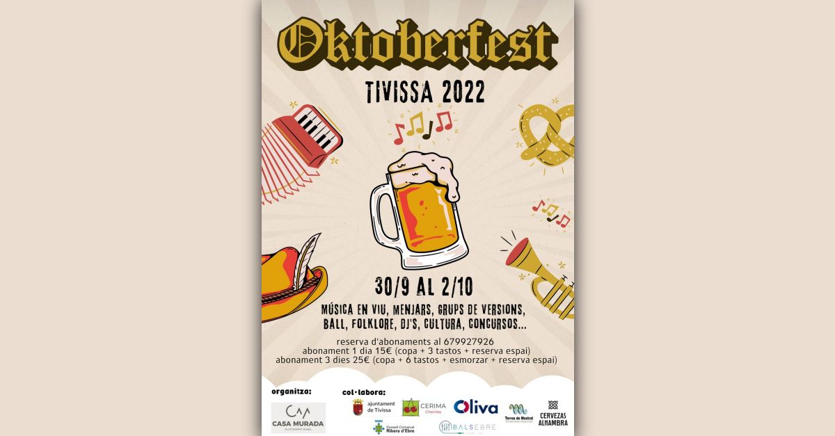 Oktoberfest Tivissa 2022 Oktoberfest Tivissa 2022
