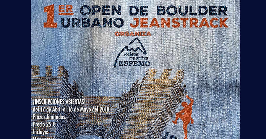 1er Open Boulder Urb� Jeanstrack-Morella