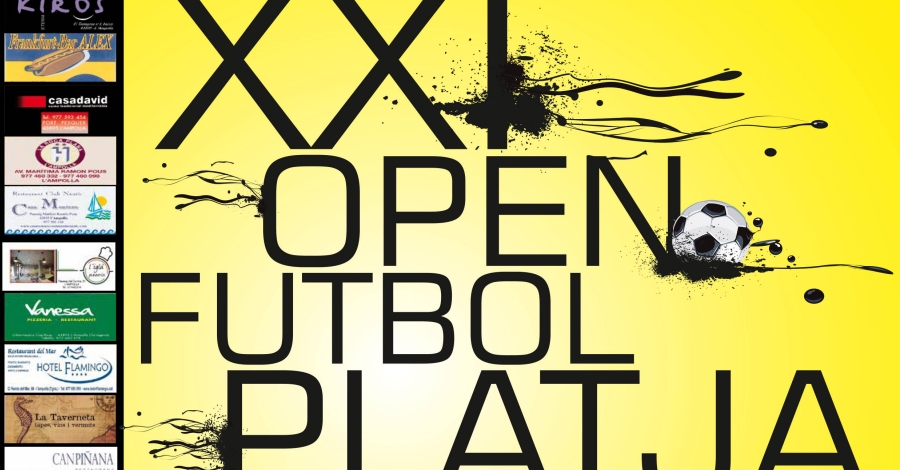 XXI Open de futbol platja Ciutat de l�Ampolla
