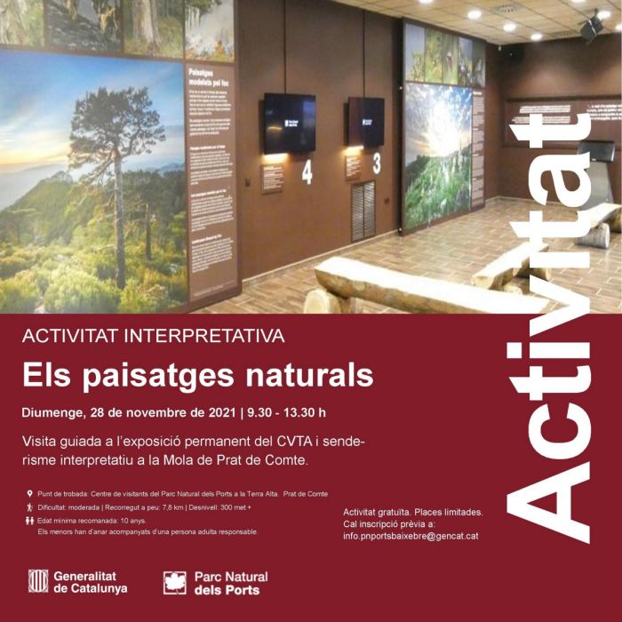 Activitat interpretativa: Els paisatges naturals Activitat interpretativa: Els paisatges naturals
