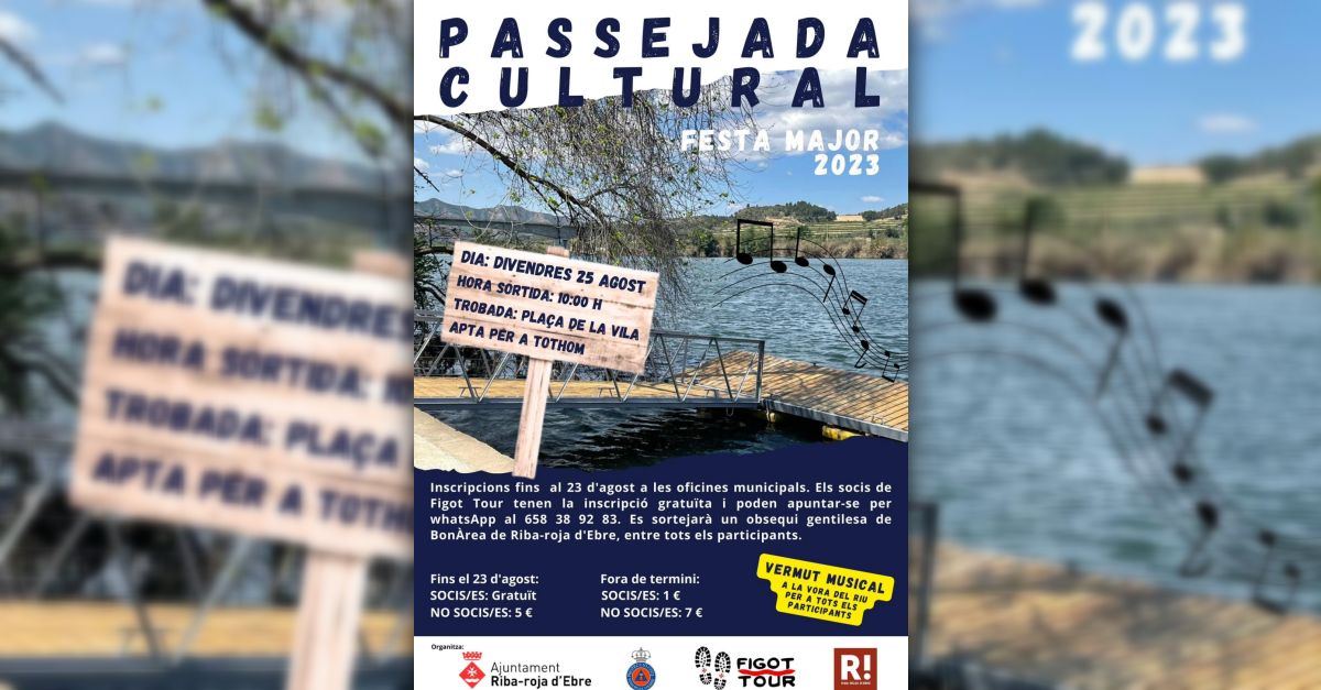 Passejada cultural a Riba-roja d�Ebre