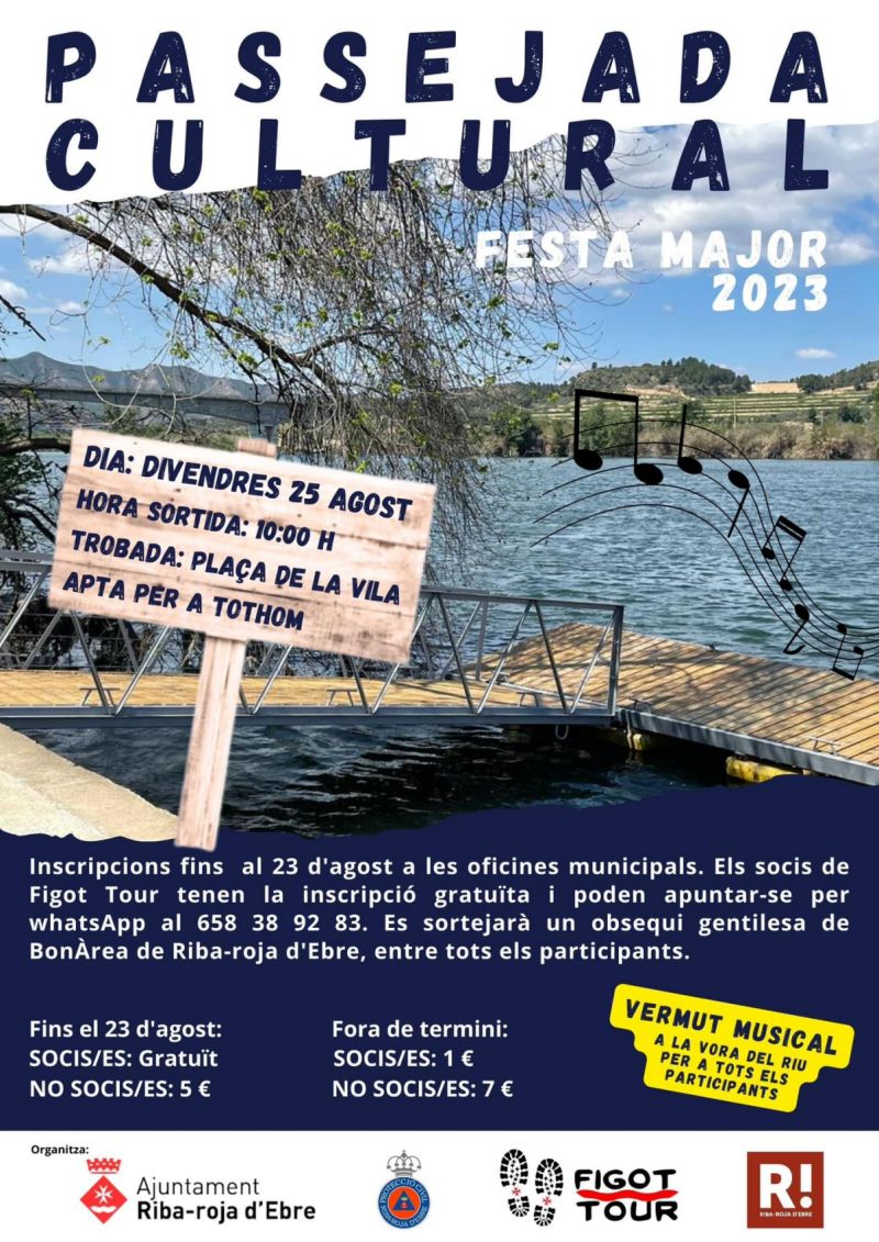 Passejada cultural a Riba-roja d�Ebre