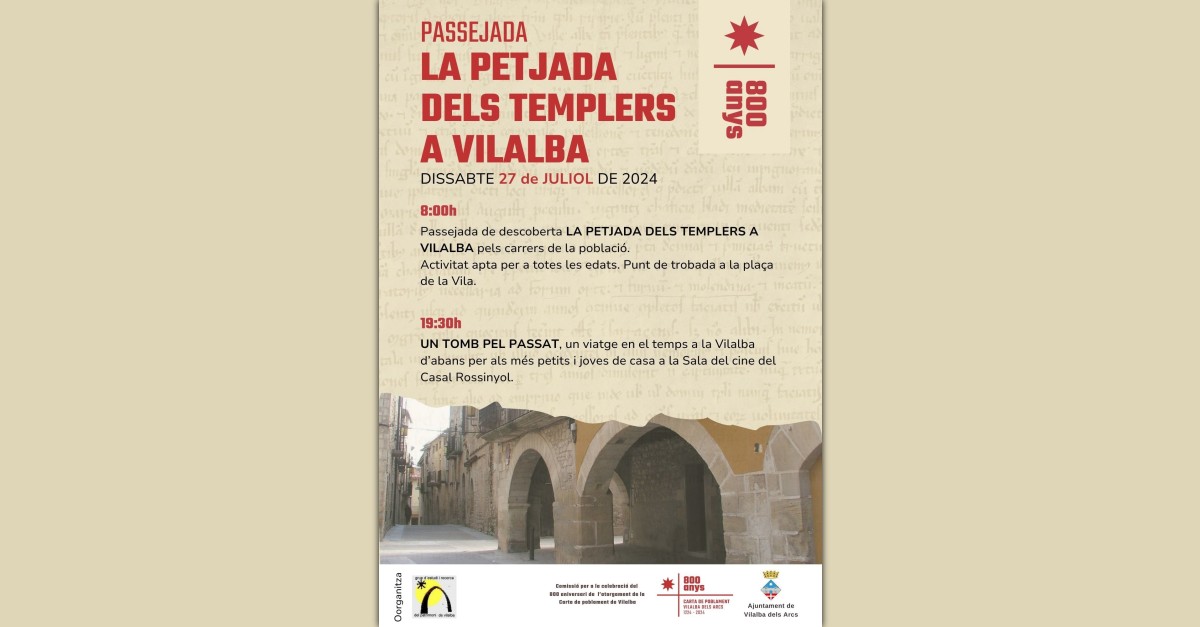 Paseo �La petjada dels templers a Villalba�