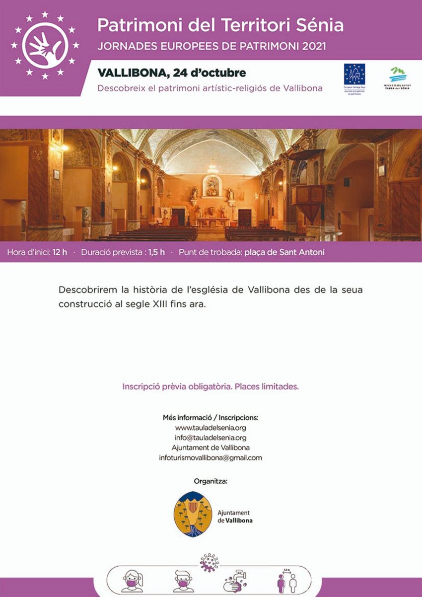 Patrimoni Territori S�nia: Descobreix el patrimoni art�stic-religi�s de Vallibona