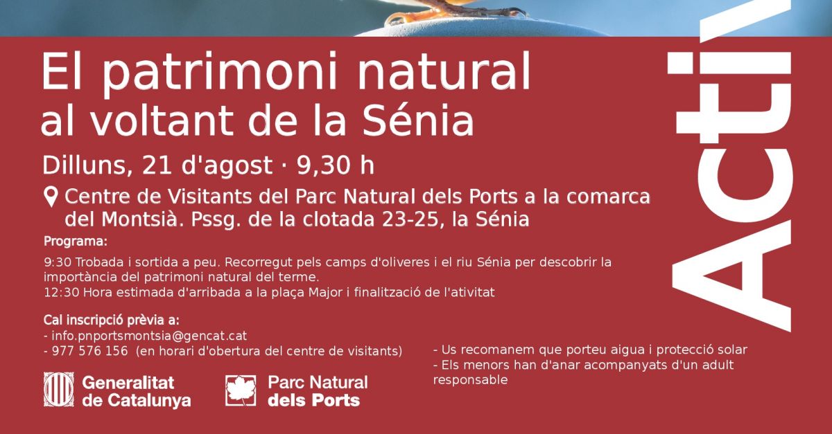 El patrimoni natural al voltant de la S�nia