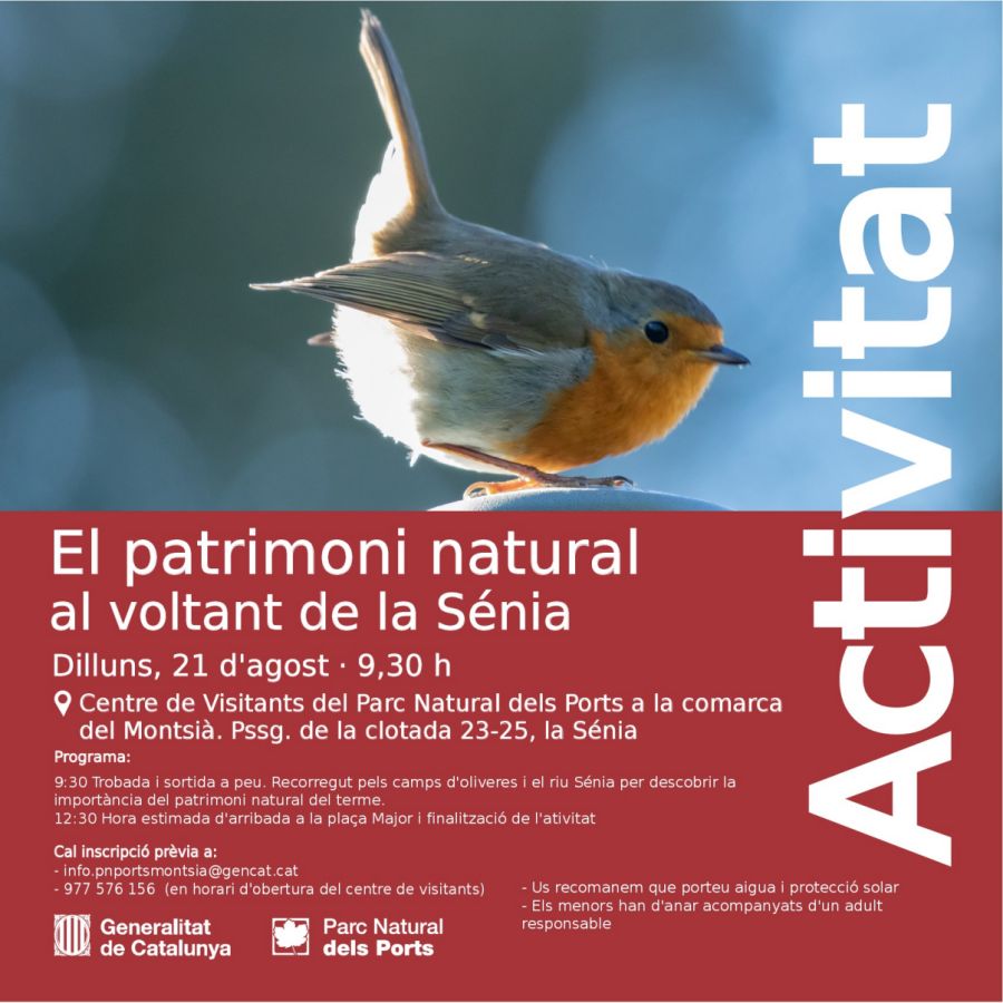 El patrimoni natural al voltant de la Sénia El patrimoni natural al voltant de la Sénia
