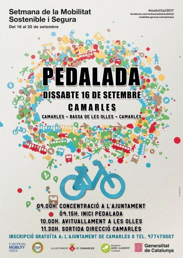 Pedalada (Setmana de la Mobilitat Sostenible i Segura) Pedalada (Setmana de la Mobilitat Sostenible i Segura)