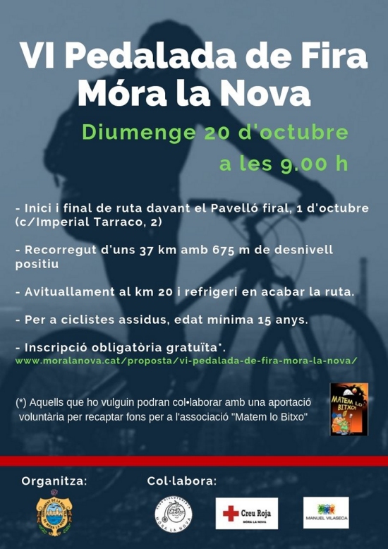 VI Pedalada de Fira Móra la Nova VI Pedalada de Fira Móra la Nova