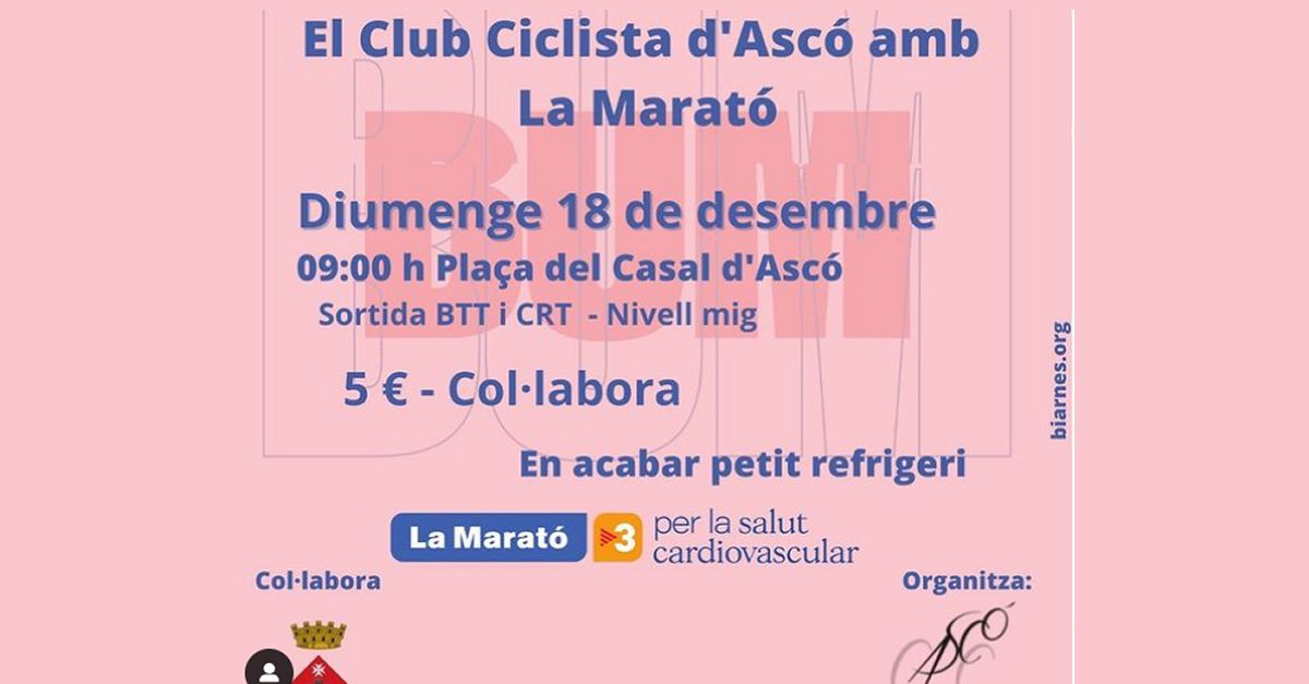 Pedalemos por la Marat� de TV3