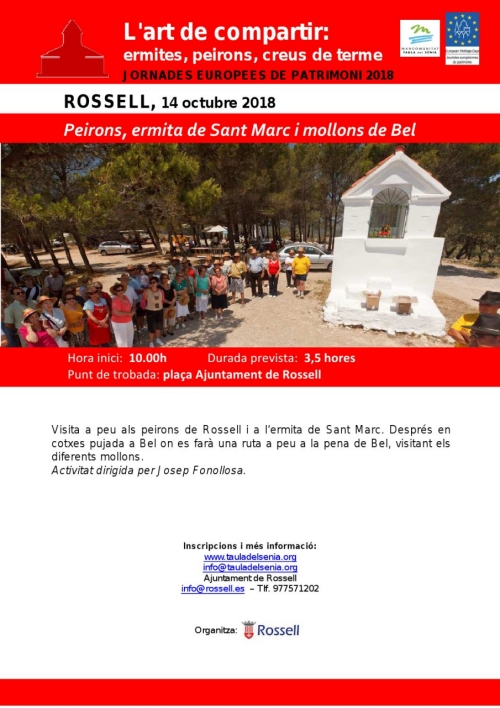 Peirons, ermita de Sant Marc i mollons de Bel Peirons, ermita de Sant Marc i mollons de Bel