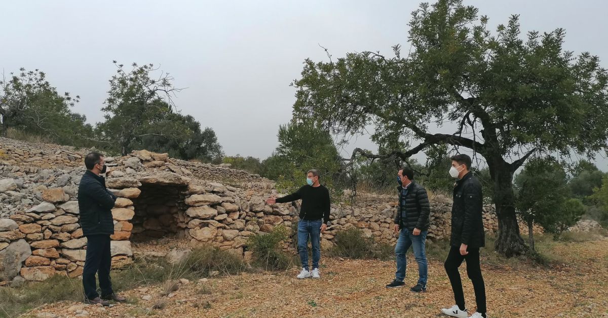 Penscola avana en la creaci de les seues rutes de la pedra en sec amb l’impuls del Pla de Sostenibilitat Turstica